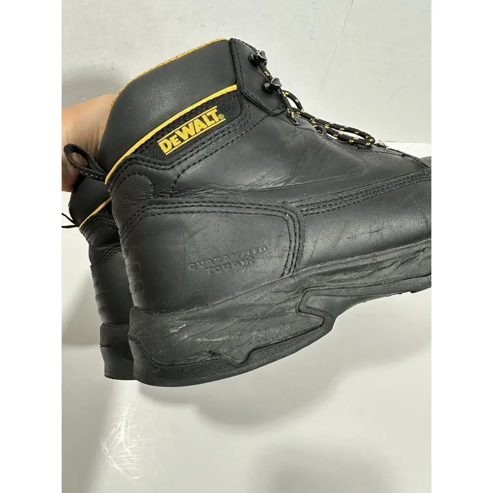 DEWALT ASTM F2413-18‎ Men's Steel Toe Work Boots Size 13 Black EVA Leather 77366